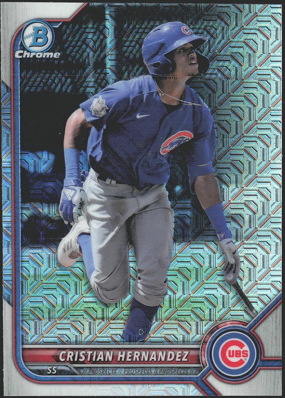 Cristian Hernandez [Fuchsia Pink Mojo Refractor] #BCP-240