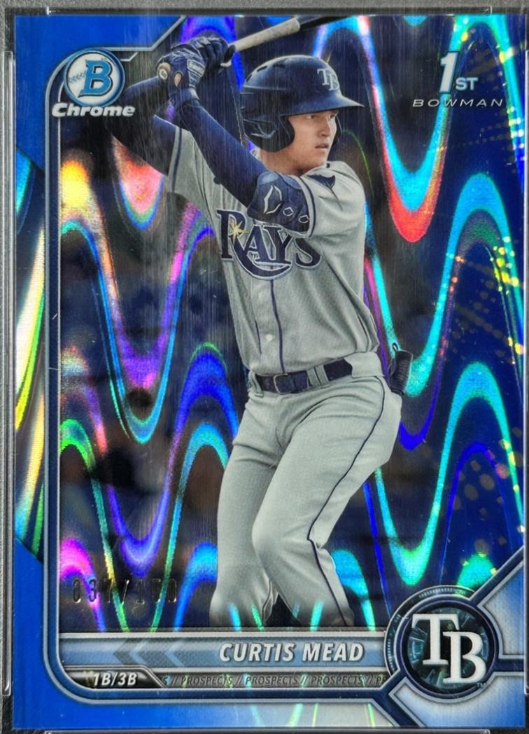 Curtis Mead [Blue RayWave Refractor] #BCP-10