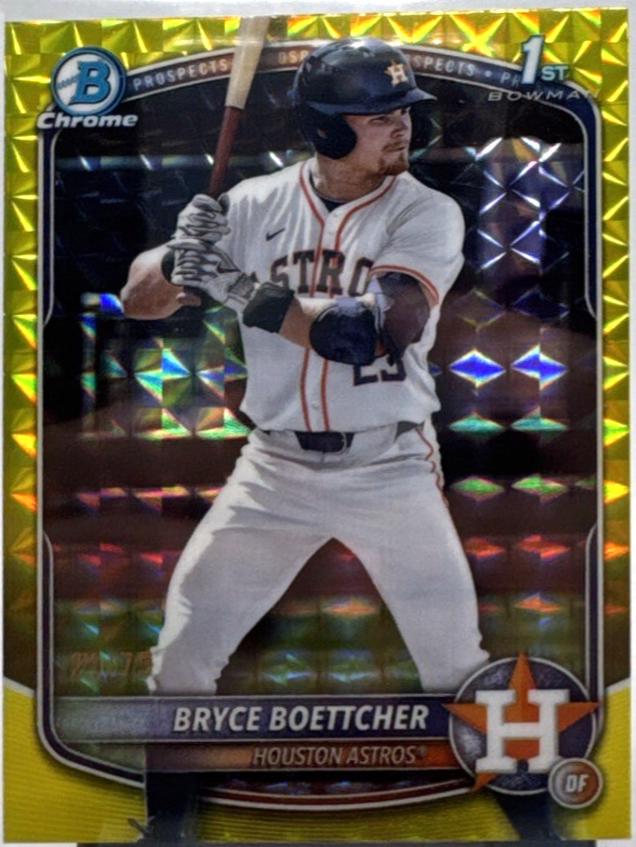 Bryce Boettcher [Yellow Geometric] #BCP-243