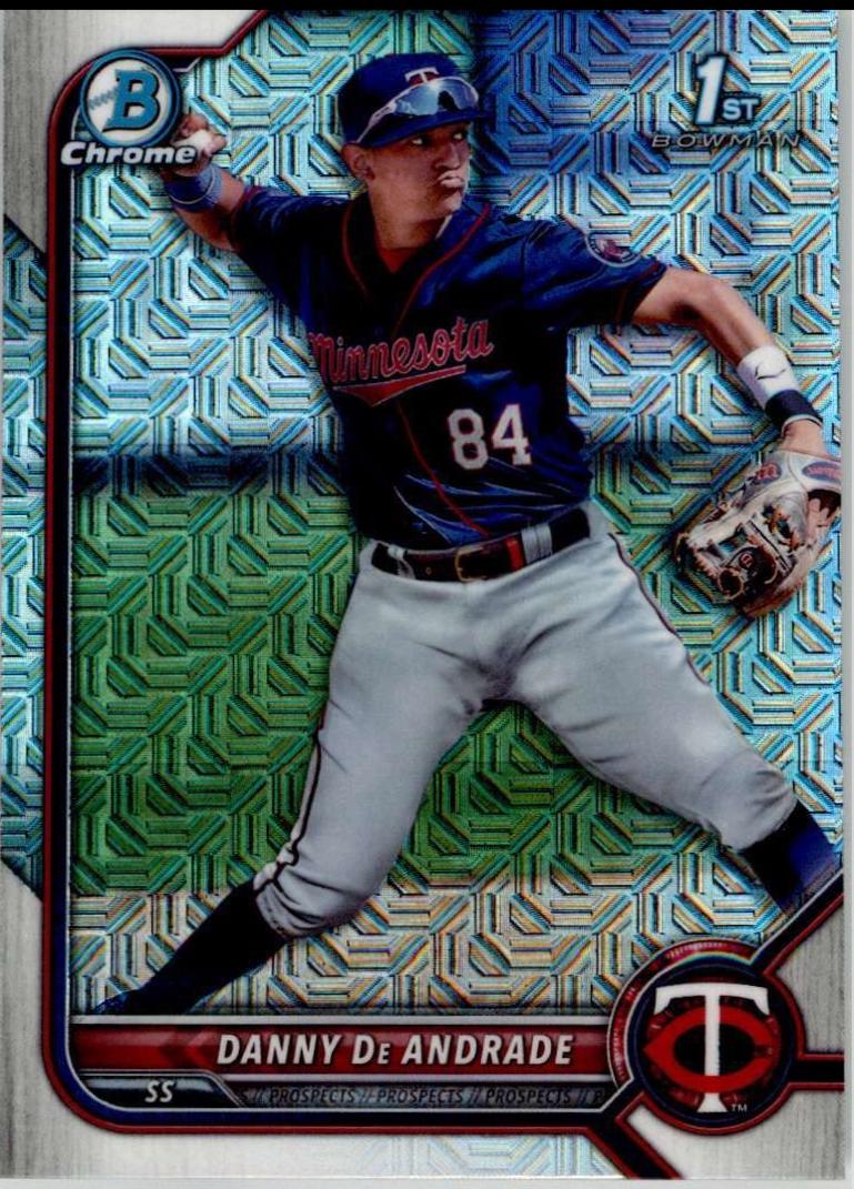 Danny De Andrade [Fuchsia Pink Mojo Refractor] #BCP-156