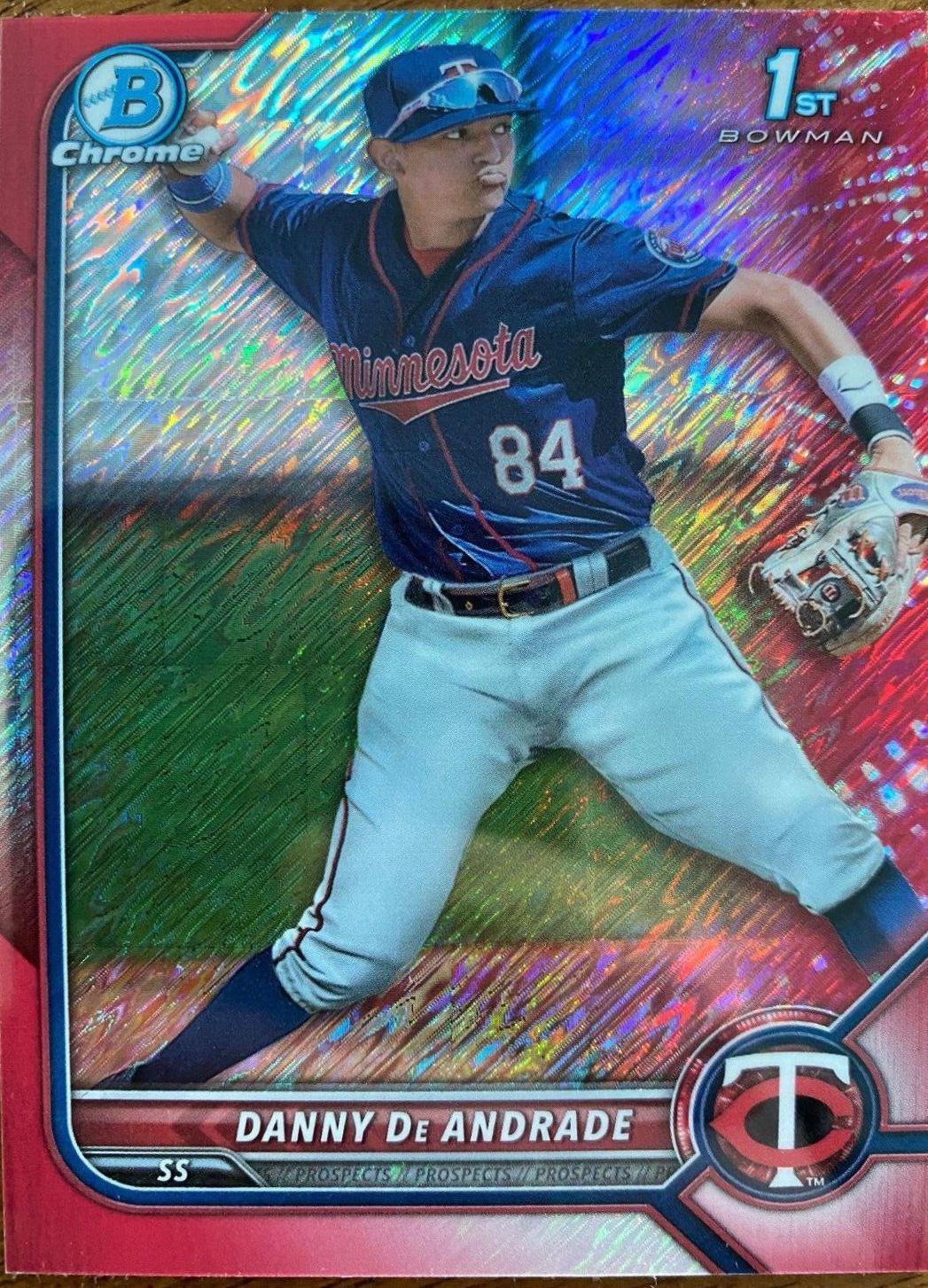 Danny De Andrade [Red Shimmer Refractor] #BCP-156