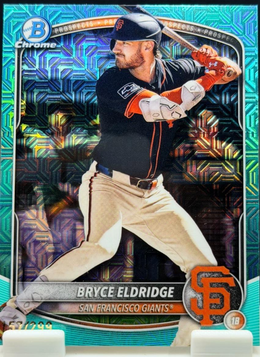 Bryce Eldridge [Aqua Mega Refractor] #BCP-180