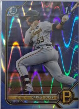 Dariel Lopez [Blue RayWave Refractor] #BCP-56
