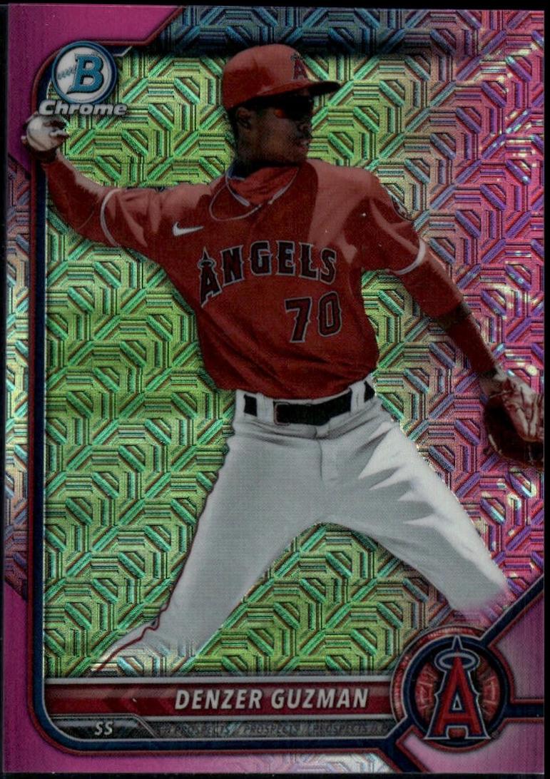 Denzer Guzman [Fuchsia Pink Mojo Refractor] #BCP-220