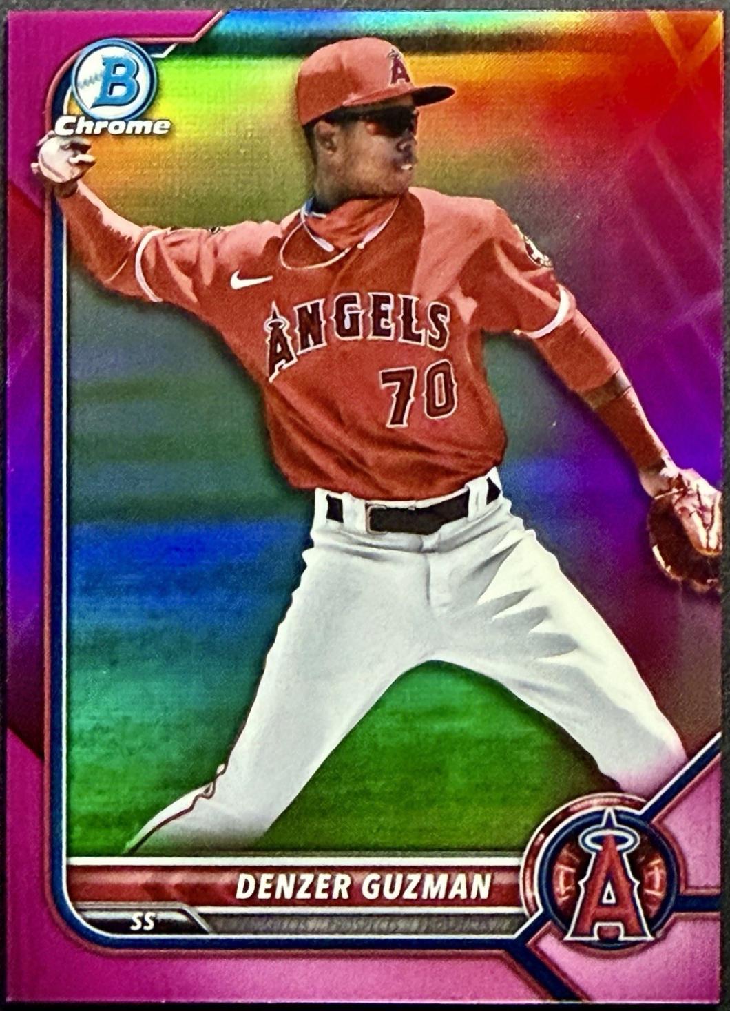 Denzer Guzman [Fuchsia Pink Shimmer Refractor] #BCP-220