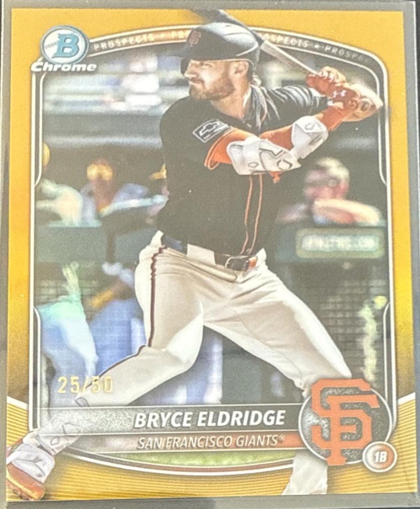 Bryce Eldridge [Gold Mega Refractor] #BCP-180
