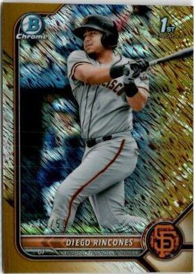 Diego Rincones [Gold Shimmer Refractor] #BCP-65
