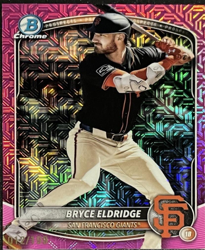 Bryce Eldridge [Pink Mega Refractor] #BCP-180