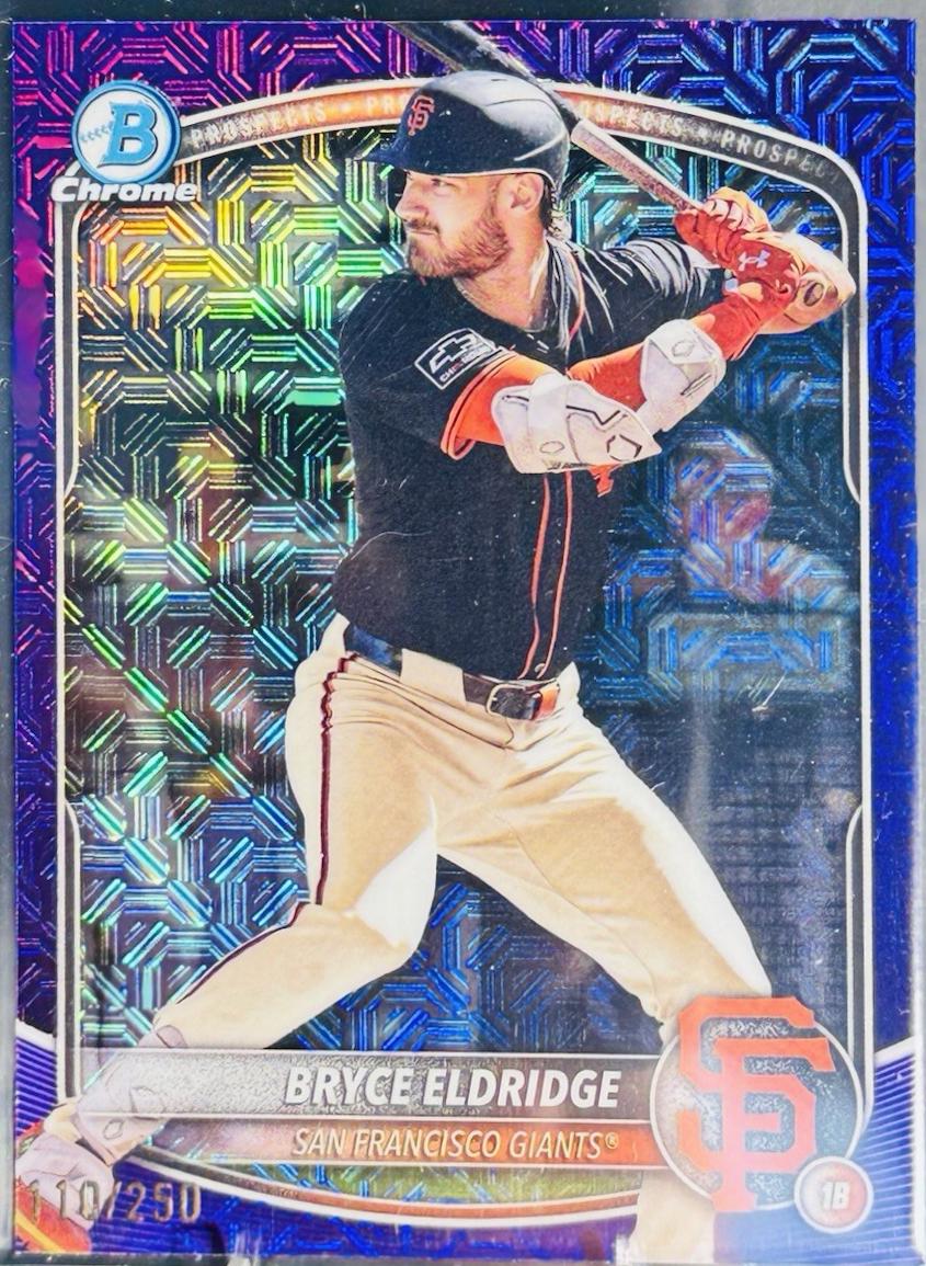 Bryce Eldridge [Purple Mega Refractor] #BCP-180