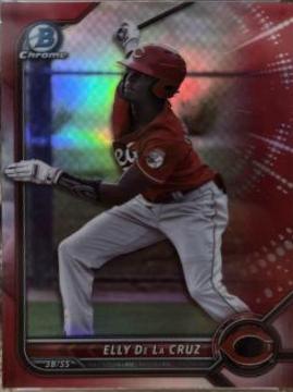 Elly De La Cruz [Red Refractor] #BCP-224