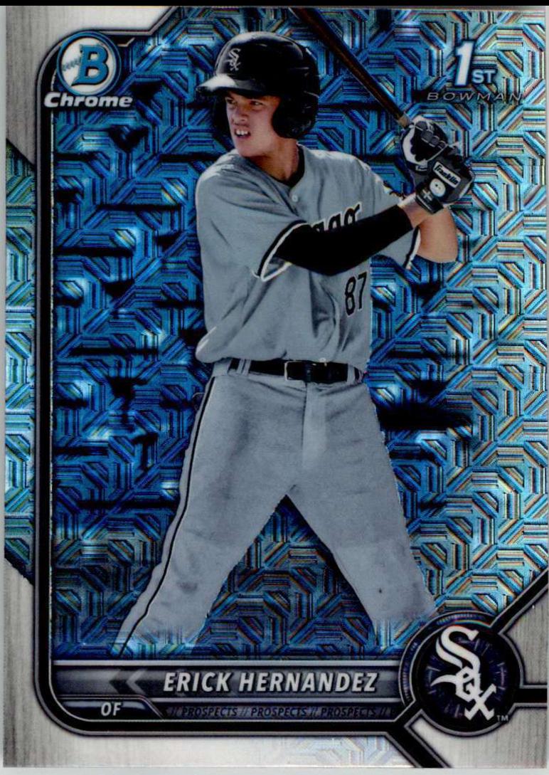 Erick Hernandez [Fuchsia Pink Mojo Refractor] #BCP-181