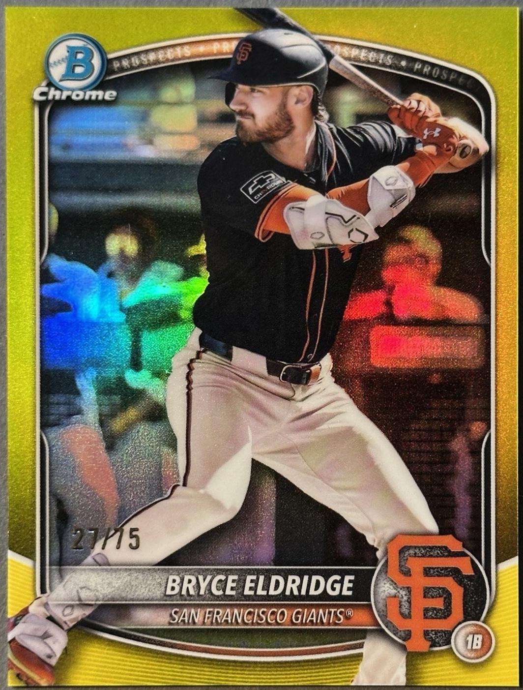 Bryce Eldridge [Yellow Mega Refractor] #BCP-180