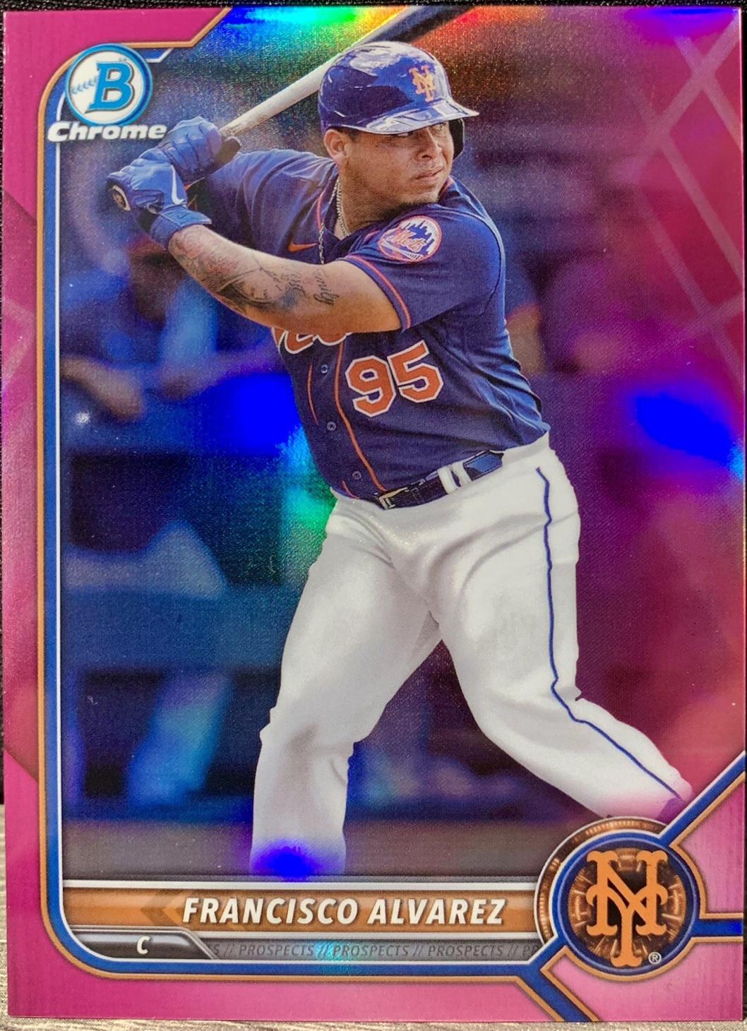 Francisco Alvarez [Fuchsia Pink Shimmer Refractor] #BCP-184