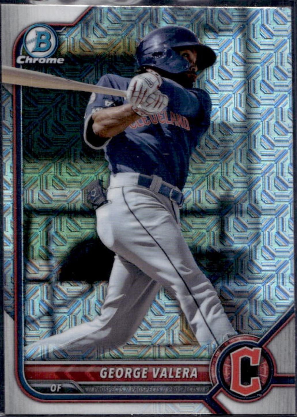 George Valera [Fuchsia Pink Mojo Refractor] #BCP-233