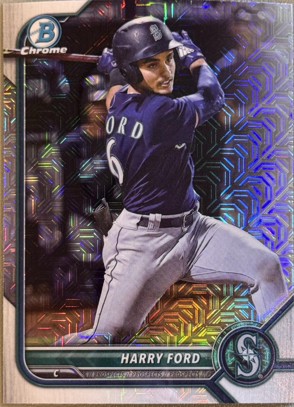 Harry Ford [Fuchsia Pink Mojo Refractor] #BCP-189