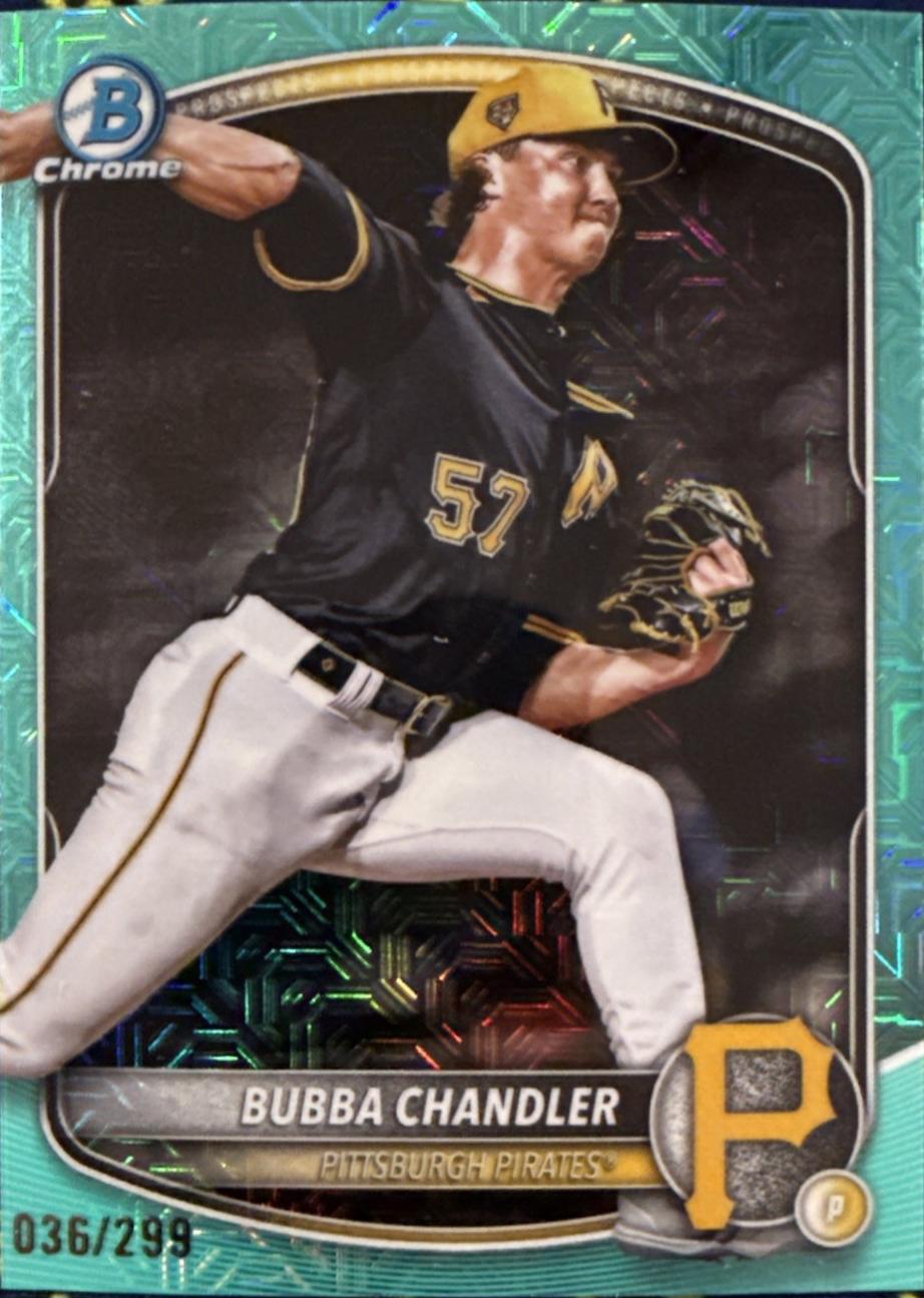 Bubba Chandler [Aqua Mega Refractor] #BCP-171
