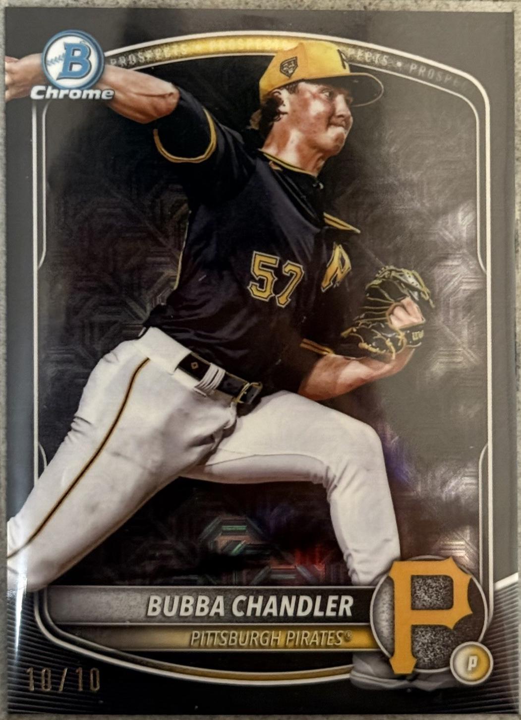 Bubba Chandler [Black Mega Refractor] #BCP-171