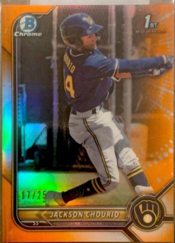 Jackson Chourio [Orange Refractor] #BCP-79