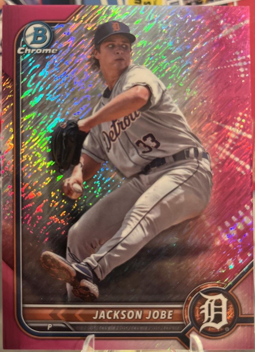 Jackson Jobe [Fuchsia Pink Shimmer Refractor] #BCP-201