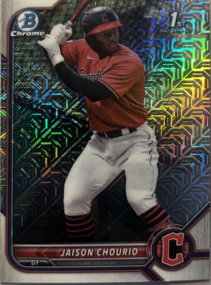 Jaison Chourio [Fuchsia Pink Mojo Refractor] #BCP-174