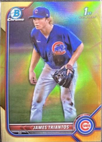 James Triantos [Yellow Orange Vapor Refractor] #BCP-208