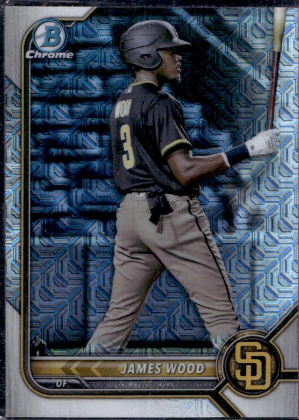 James Wood [Fuchsia Pink Mojo Refractor] #BCP-213