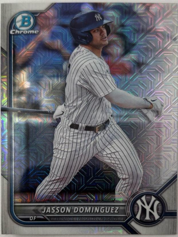 Jasson Dominguez [Fuchsia Pink Mojo Refractor] #BCP-244