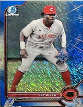 Jay Allen [Blue Shimmer Refractor] #BCP-114