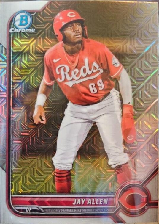 Jay Allen [Fuchsia Pink Mojo Refractor] #BCP-234