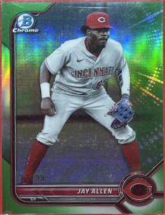 Jay Allen [Green Refractor] #BCP-114