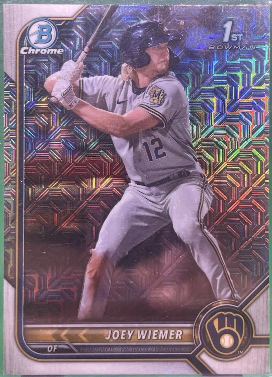 Joey Wiemer [Fuchsia Pink Mojo Refractor] #BCP-207