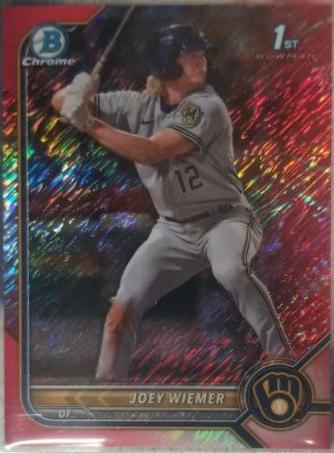 Joey Wiemer [Red Shimmer Refractor] #BCP-207