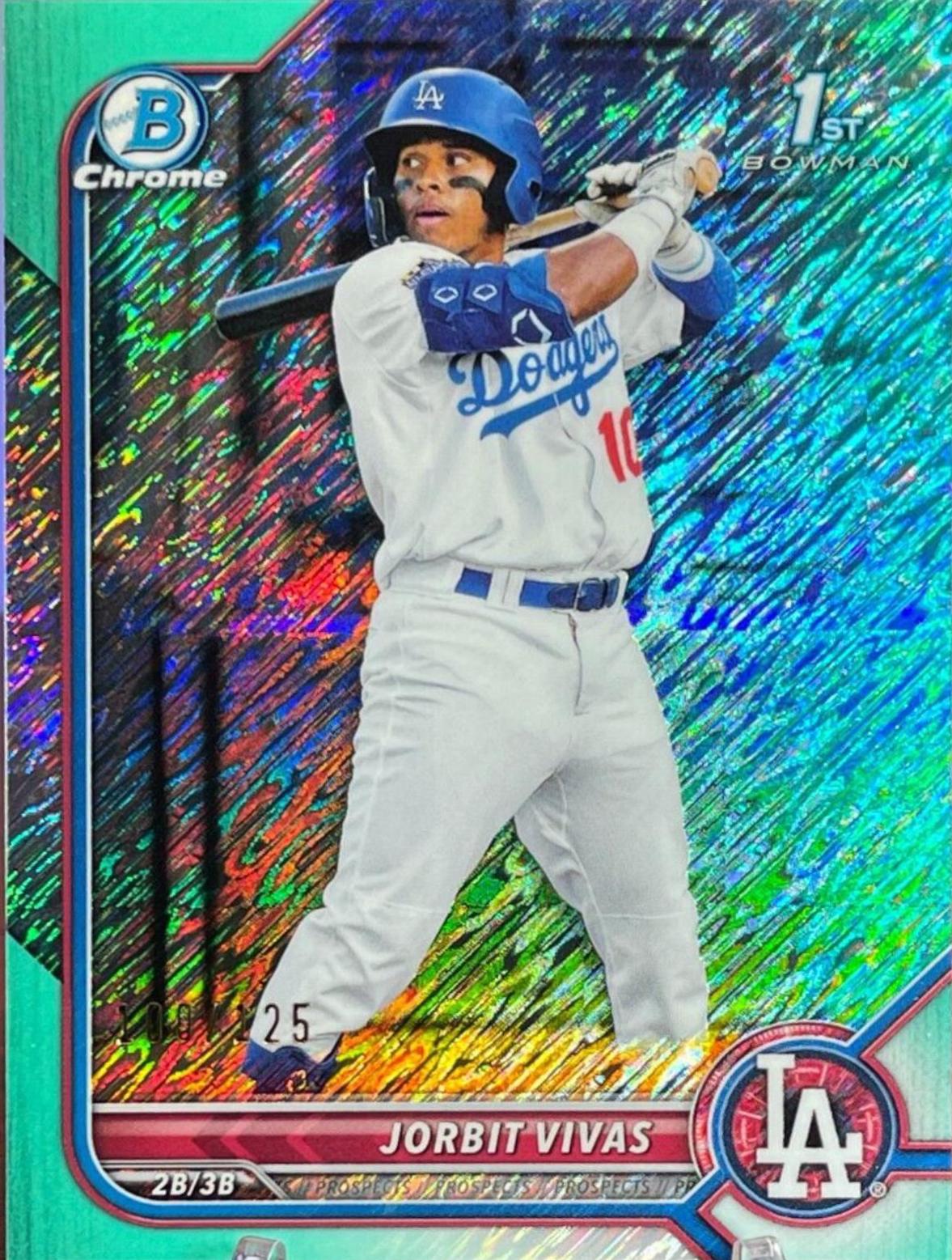Jorbit Vivas [Aqua Shimmer Refractor] #BCP-24