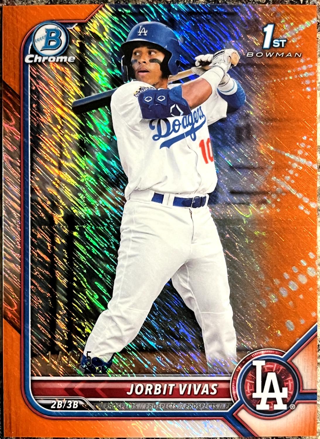 Jorbit Vivas [Orange Shimmer Refractor] #BCP-24
