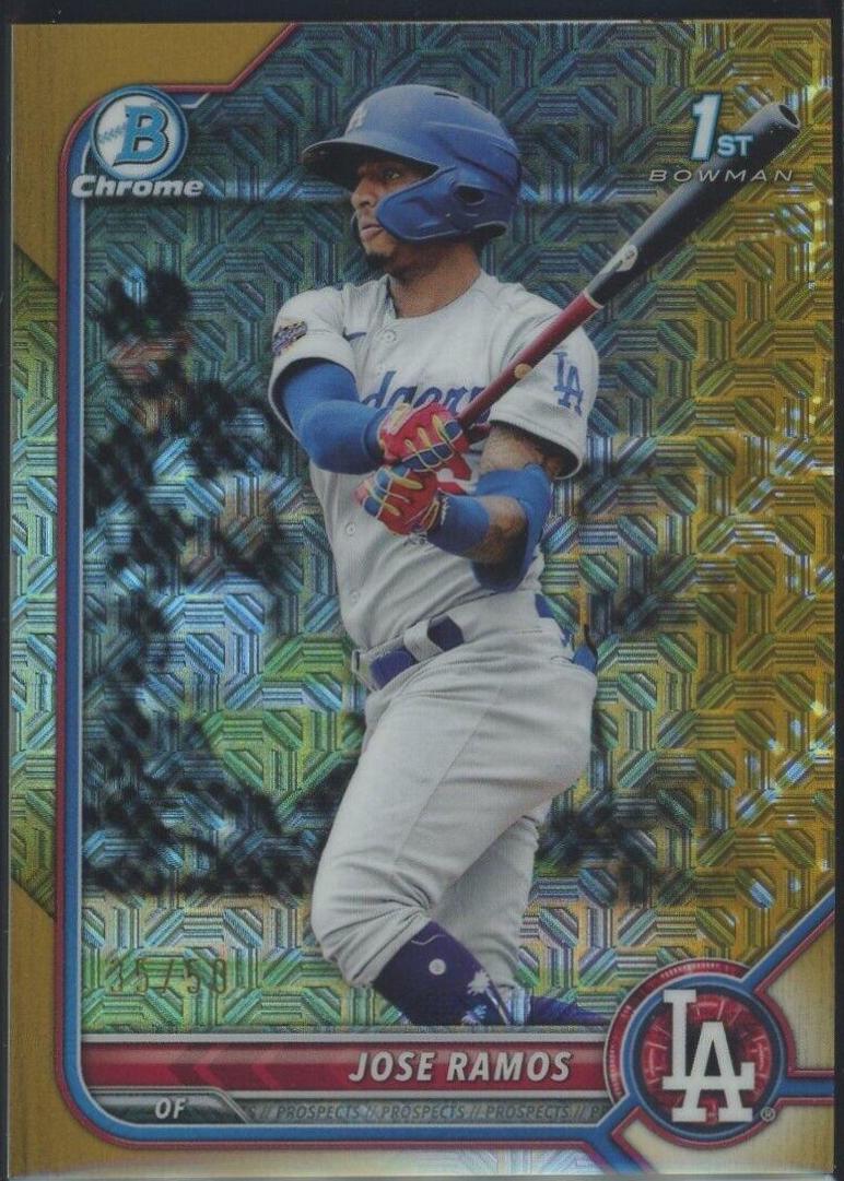 Jose Ramos [Gold Mega Box Mojo] #BCP-129