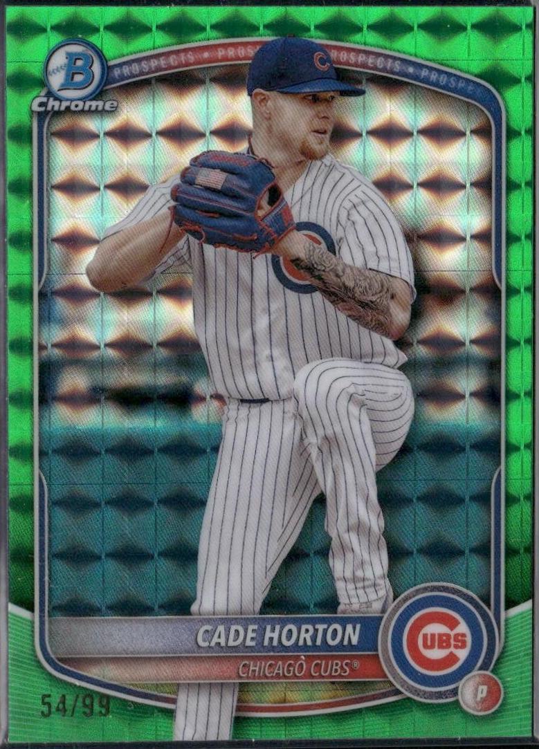 Cade Horton [Green Geometric] #BCP-10