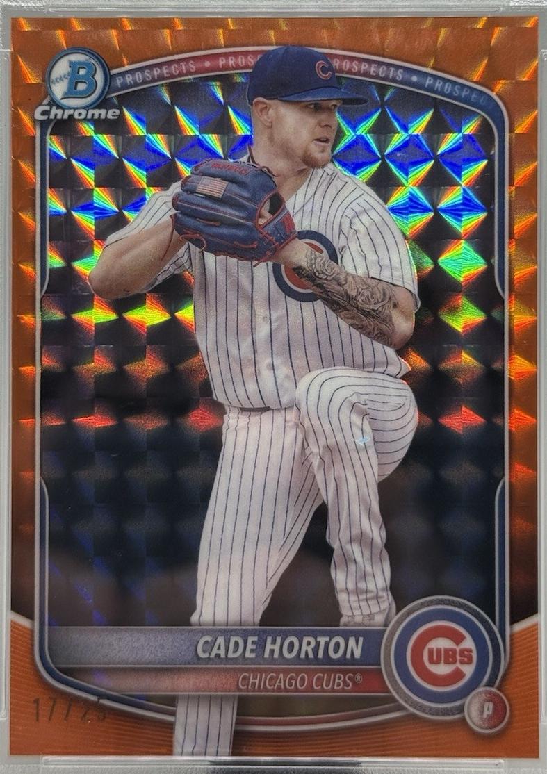 Cade Horton [Orange Geometric] #BCP-10
