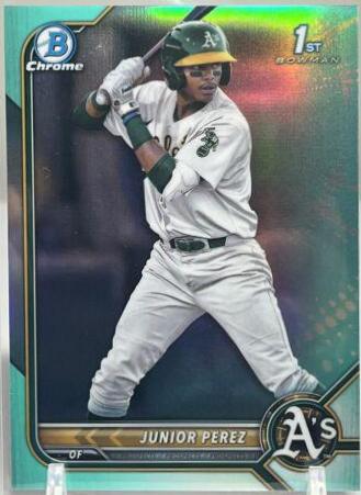 Junior Perez [Aqua Refractor] #BCP-180