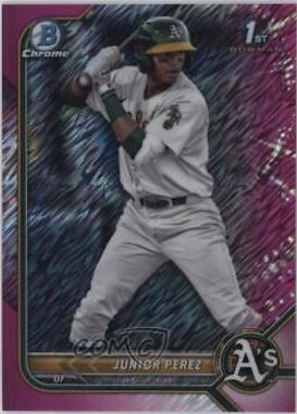 Junior Perez [Fuchsia Shimmer Refractor] #BCP-180