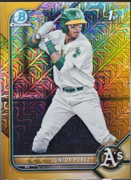 Junior Perez [Gold Mega Box Mojo] #BCP-180