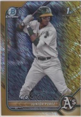 Junior Perez [Gold Shimmer Refractor] #BCP-180