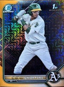 Junior Perez [Orange Refractor] #BCP-180
