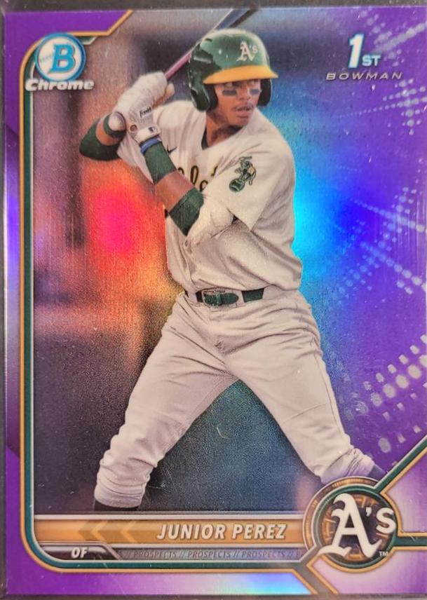 Junior Perez [Purple Refractor] #BCP-180