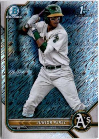 Junior Perez [Shimmer Refractor] #BCP-180