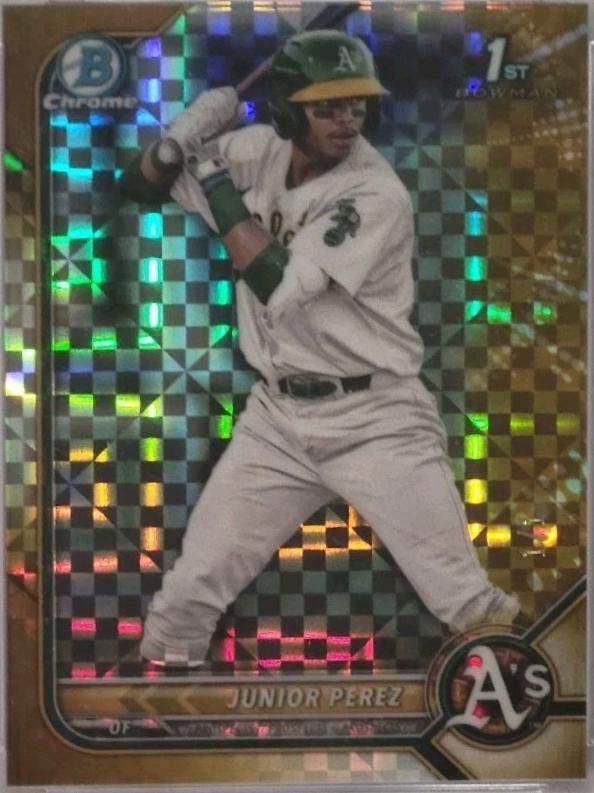 Junior Perez [X Gold] #BCP-180