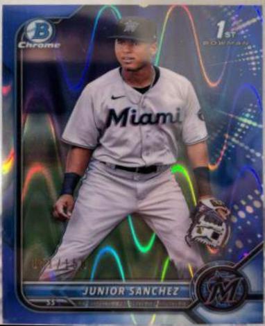 Junior Sanchez [Blue Refractor] #BCP-111