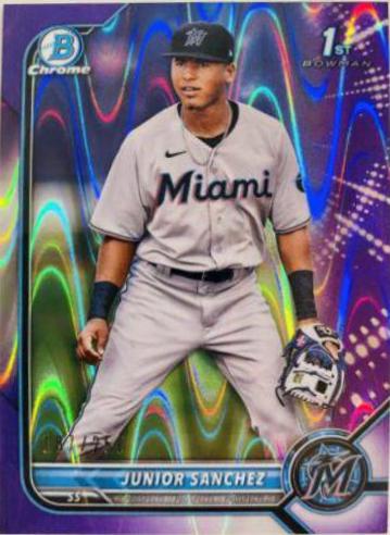 Junior Sanchez [Purple RayWave Refractor] #BCP-111