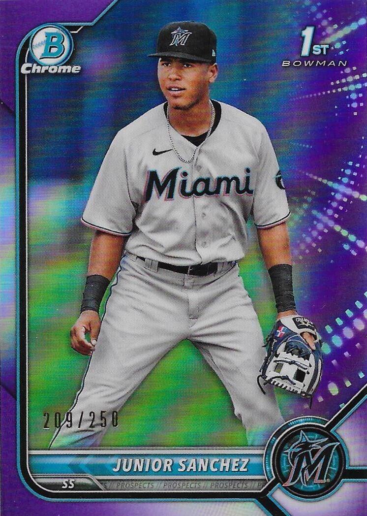 Junior Sanchez [Purple Refractor] #BCP-111