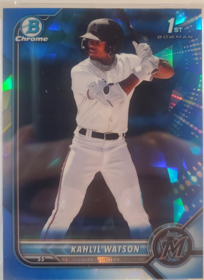Kahlil Watson [Blue RayWave Refractor] #BCP-3