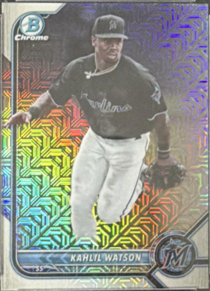 Kahlil Watson [Fuchsia Pink Mojo Refractor] #BCP-211